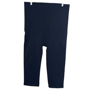 Belly Bandit Mother Tucker Postpartum Compression Capri Leggings - Black Size XL